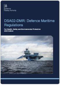 Defence Maritime Regulations cover